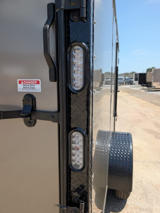 2027 ROCK SOLID CARGO 6 x 12 SINGLE 3.5K AXLE CARGO TRAILER W/ BLACKOUT