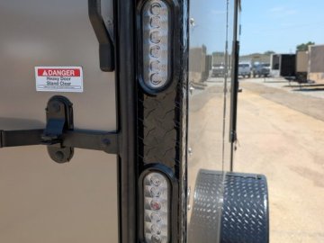2027 ROCK SOLID CARGO 6 x 12 SINGLE 3.5K AXLE CARGO TRAILER W/ BLACKOUT