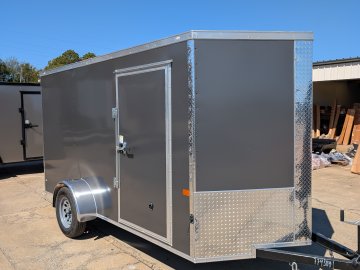 2027 ROCK SOLID CARGO 6 x 12 SINGLE 3.5K AXLE CARGO TRAILER W/ BLACKOUT