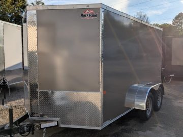 Rock Solid Cargo 7 x 12 Tandem 3.5k Axle Cargo / Enclosed Trailer