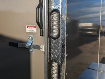 Rock Solid Cargo 7 x 12 Tandem 3.5k Axle Cargo / Enclosed Trailer