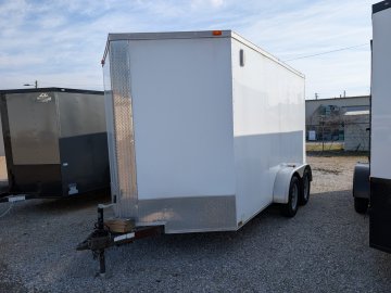 HURRICANE CARGO 7X12 TANDEM 3.5K AXLE CARGO TRAILER
