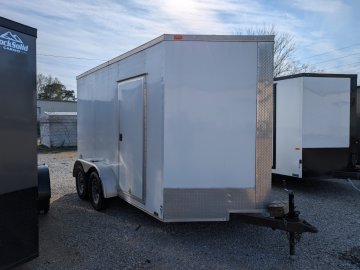 HURRICANE CARGO 7X12 TANDEM 3.5K AXLE CARGO TRAILER
