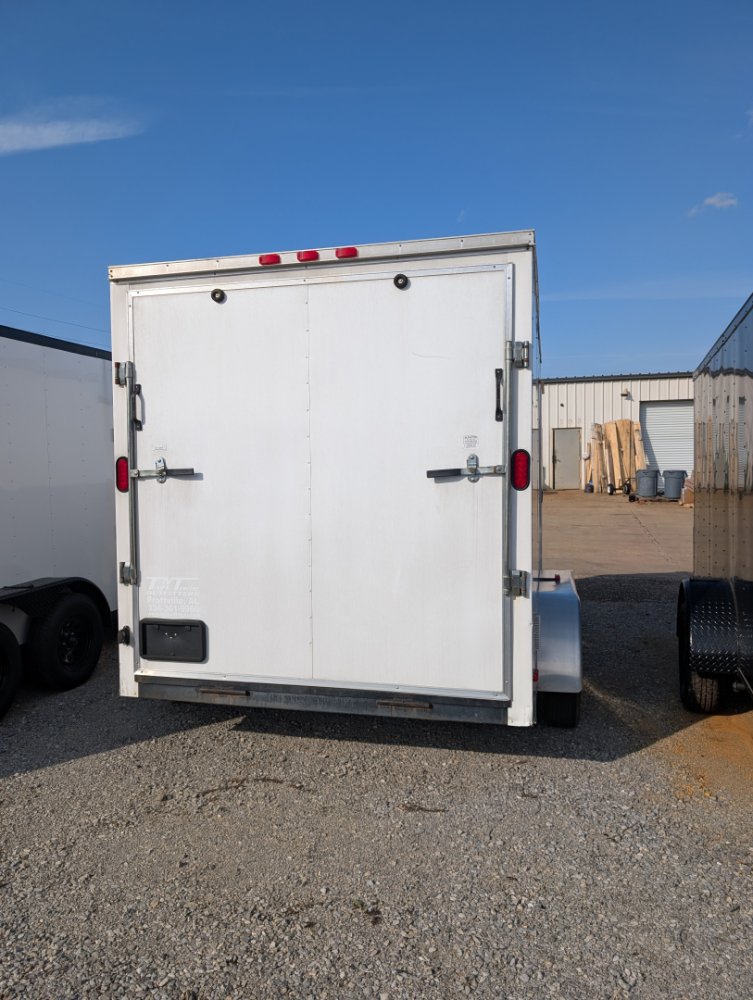 HURRICANE CARGO 7X12 TANDEM 3.5K AXLE CARGO TRAILER