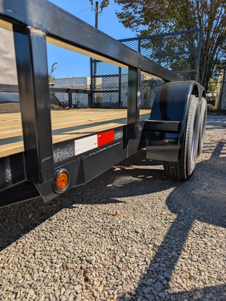 2027 NEXT GEN 7x14 Tandem 3.5k Axle Utility Trailer Tube Top