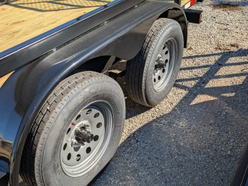 2027 NEXT GEN 7x14 Tandem 3.5k Axle Utility Trailer Tube Top
