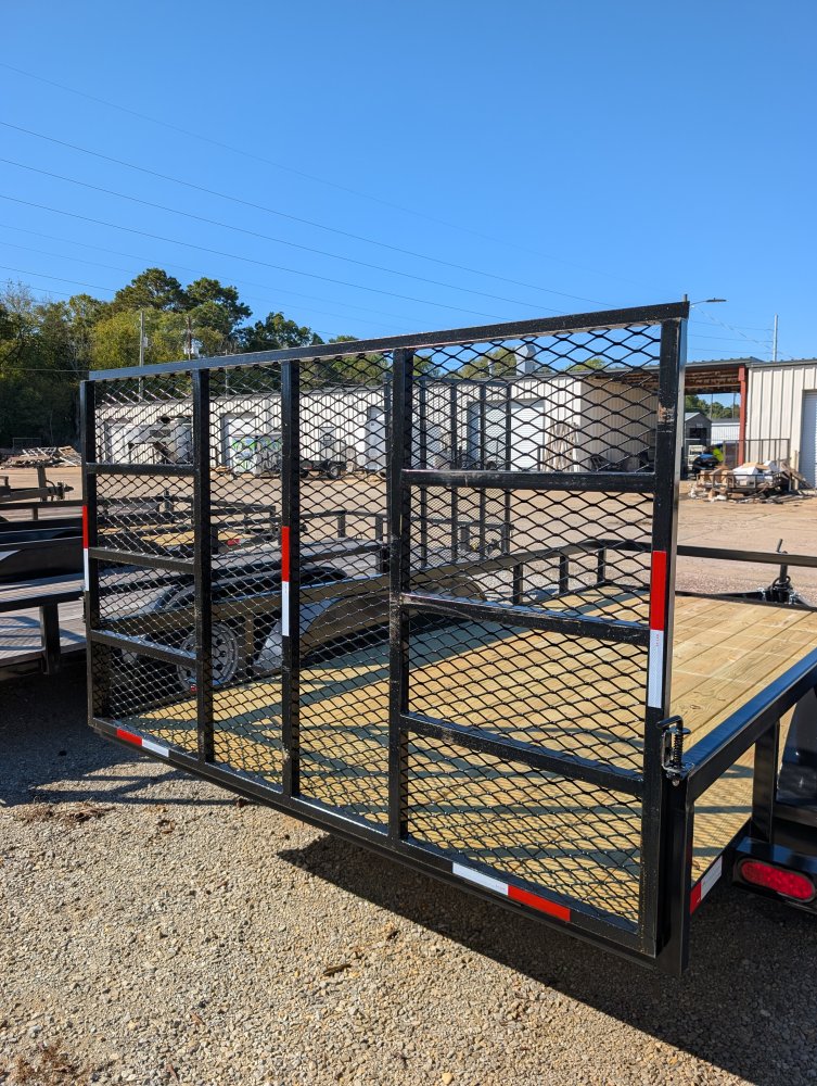 2027 NEXT GEN 7x14 Tandem 3.5k Axle Utility Trailer Tube Top