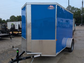 2027 Rock Solid Cargo 6 x 10 Single 3.5k Axle Cargo Trailer - FREE UPGRADES