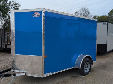2027 Rock Solid Cargo 6 x 10 Single 3.5k Axle Cargo Trailer - FREE UPGRADES