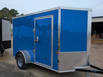 2027 Rock Solid Cargo 6 x 10 Single 3.5k Axle Cargo Trailer - FREE UPGRADES
