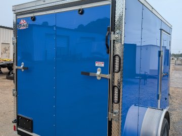 2027 Rock Solid Cargo 6 x 10 Single 3.5k Axle Cargo Trailer - FREE UPGRADES
