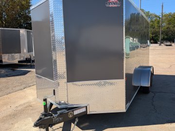 2027 ROCK SOLID CARGO 7 x 16 Tandem 3.5K Axle Cargo Trailer - FREEE UPGRADES