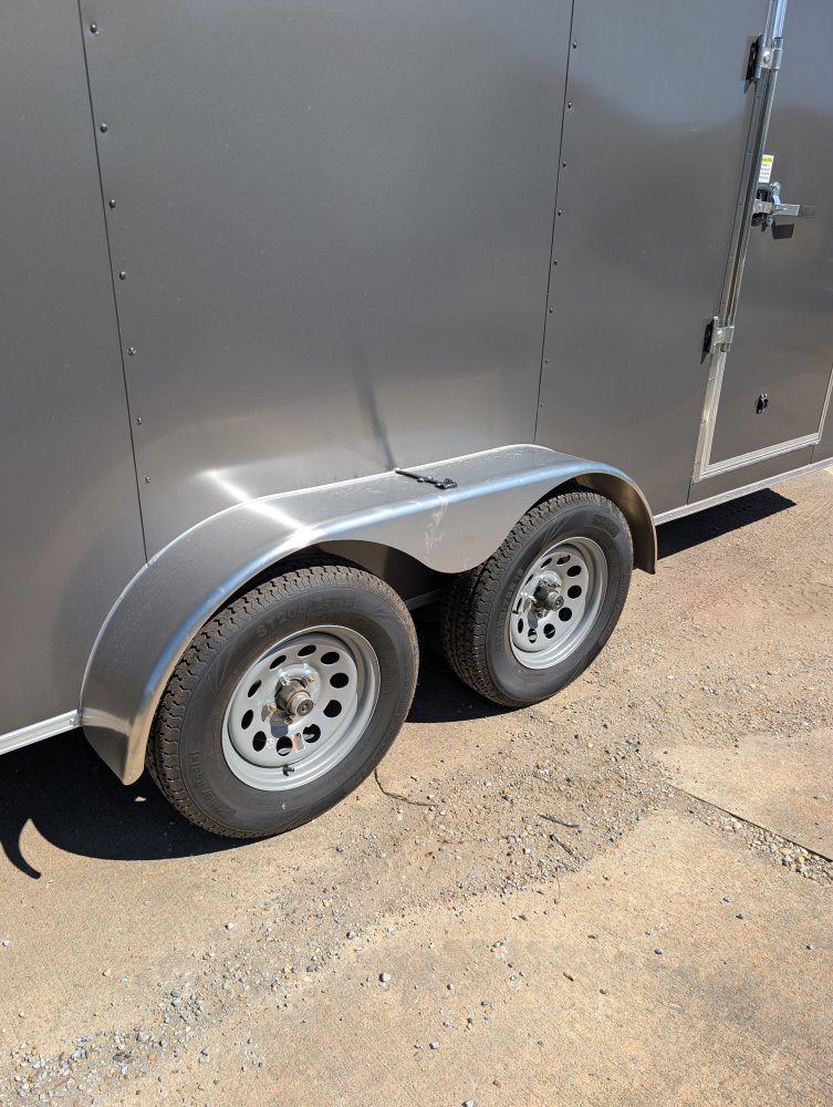 2027 ROCK SOLID CARGO 7 x 16 Tandem 3.5K Axle Cargo Trailer - FREEE UPGRADES