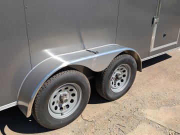2027 ROCK SOLID CARGO 7 x 16 Tandem 3.5K Axle Cargo Trailer - FREEE UPGRADES