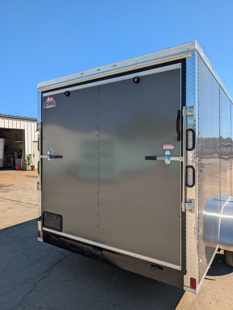 2027 ROCK SOLID CARGO 7 x 16 Tandem 3.5K Axle Cargo Trailer - FREEE UPGRADES