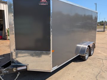 2027 ROCK SOLID CARGO 7 x 16 Tandem 3.5K Axle Cargo Trailer - FREEE UPGRADES
