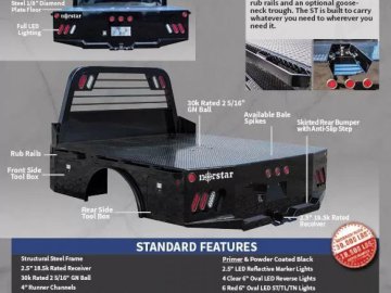Norstar Model ST0948460 FITS CAB & CHASSIS SINGLE WHEEL 9'4" FRAME