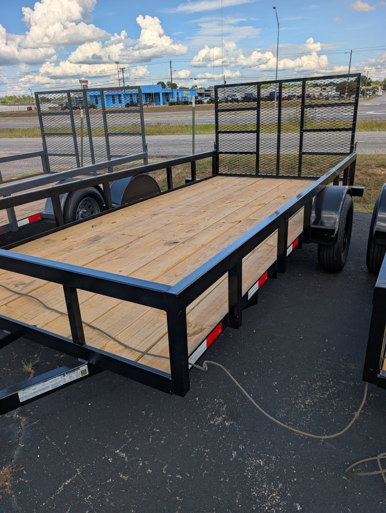 2026 Next Gen 6.5X14 Single 3.5k Axle Utility Trailer Tube Top Rail