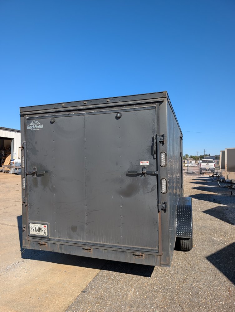 *CONSIGNMENT* USED ROCK SOLID CARGO 7X16 TANDEM 5.2K AXLE CARGO TRAILER HEAVY DUTY