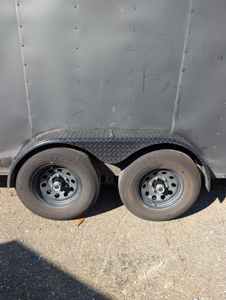 *CONSIGNMENT* USED ROCK SOLID CARGO 7X16 TANDEM 5.2K AXLE CARGO TRAILER HEAVY DUTY