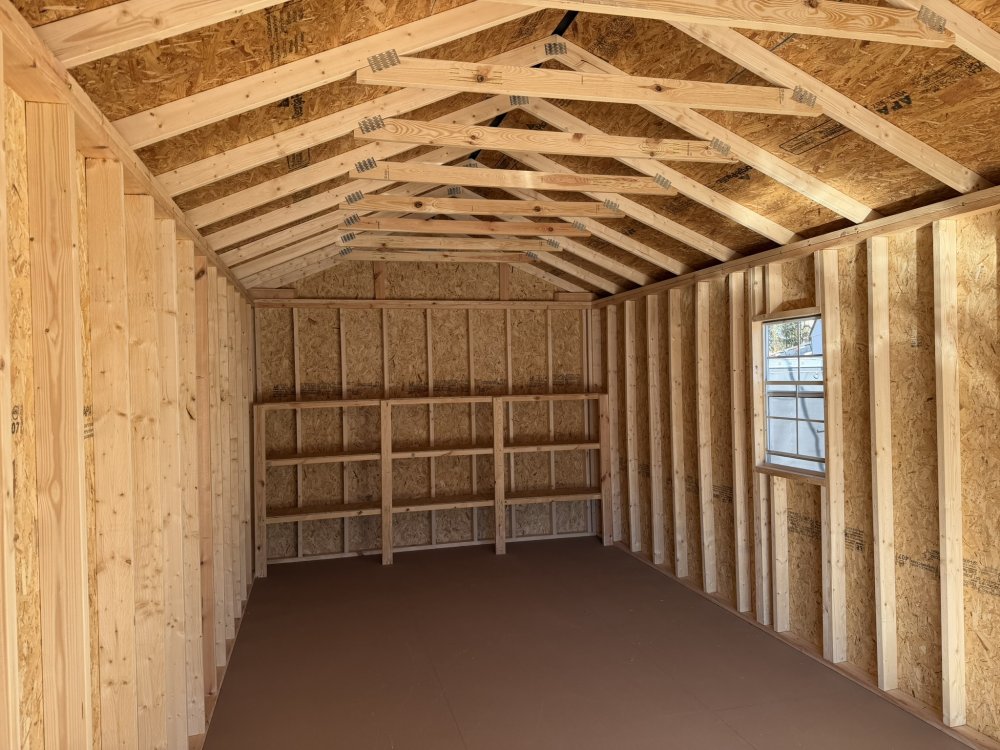 New 2025 Old Hickory 12X28 GARAGE Utility Shed