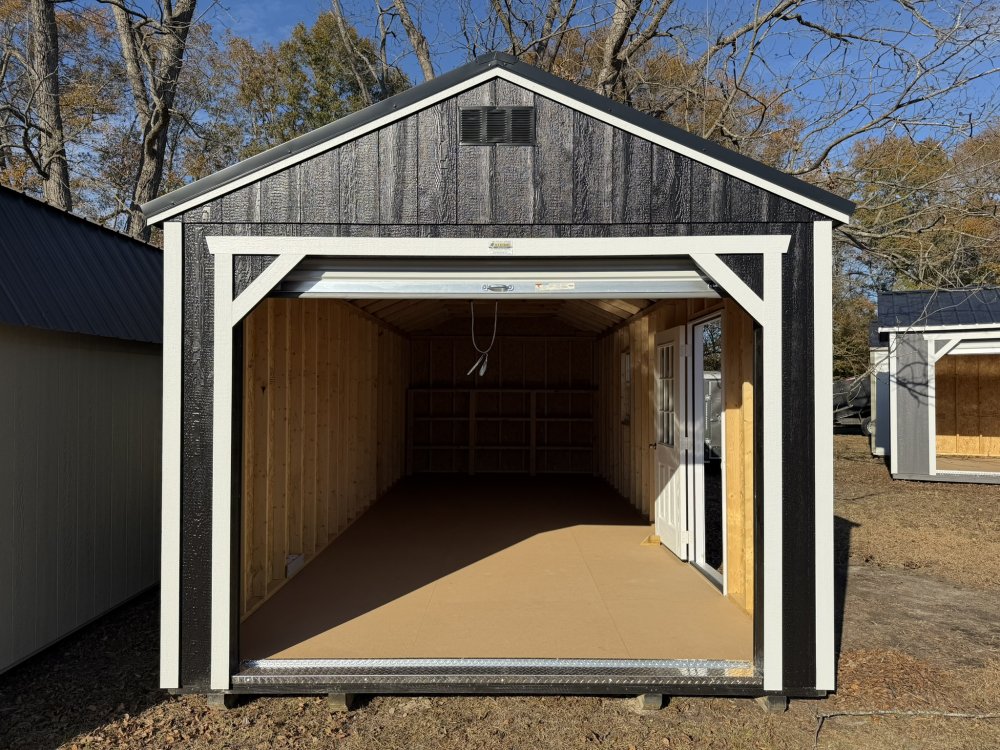 New 2025 Old Hickory 12X28 GARAGE Utility Shed