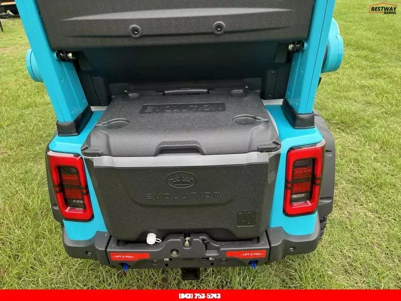 New 2025 Evolution D6 D-MAX XT4 SKY BLUE Golf Cart