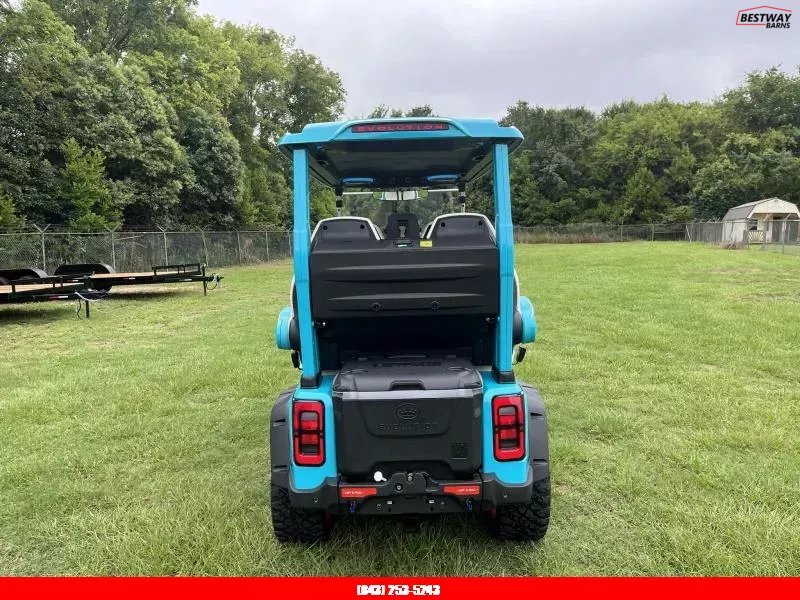 New 2025 Evolution D6 D-MAX XT4 SKY BLUE Golf Cart