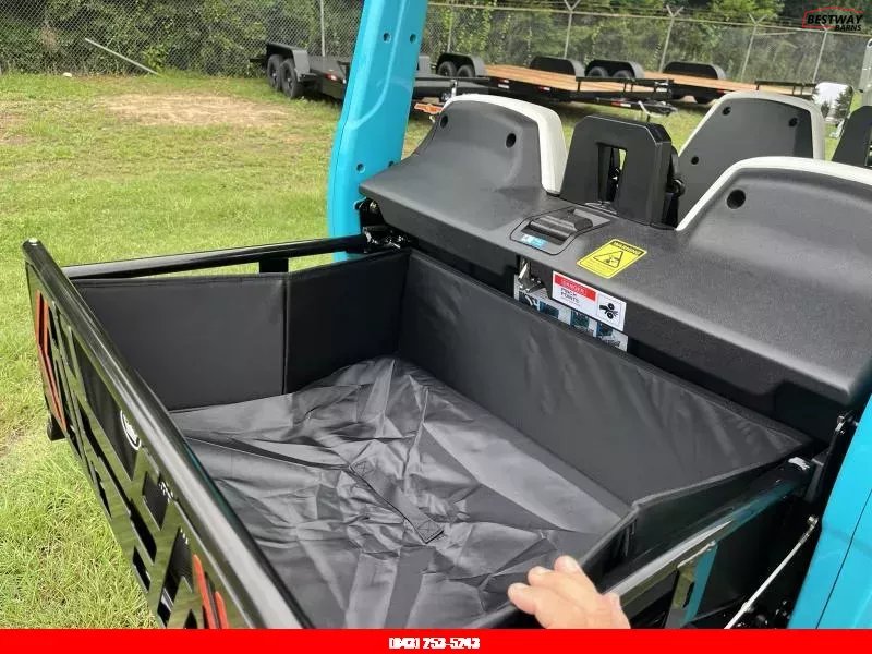 New 2025 Evolution D6 D-MAX XT4 SKY BLUE Golf Cart