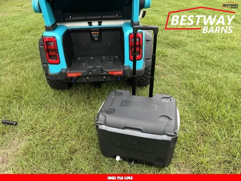 New 2025 Evolution D6 D-MAX XT4 SKY BLUE Golf Cart