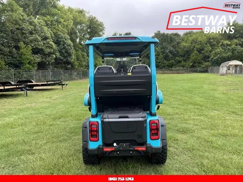 New 2025 Evolution D6 D-MAX XT4 SKY BLUE Golf Cart