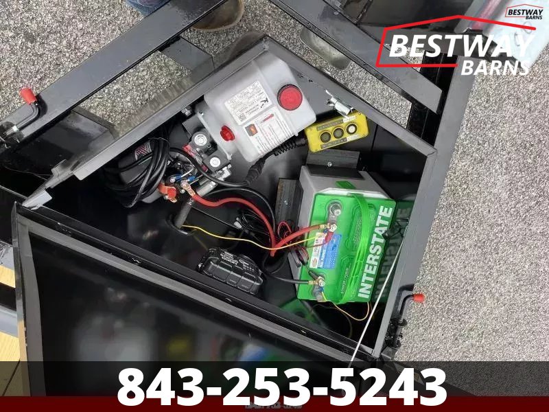 New 2026 Down 2 Earth 82X20 POWER TILT WOOD Deck Car Hauler