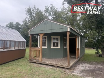 REPO 2024 Old Hickory 12x28 Deluxe Playhouse Utility Shed