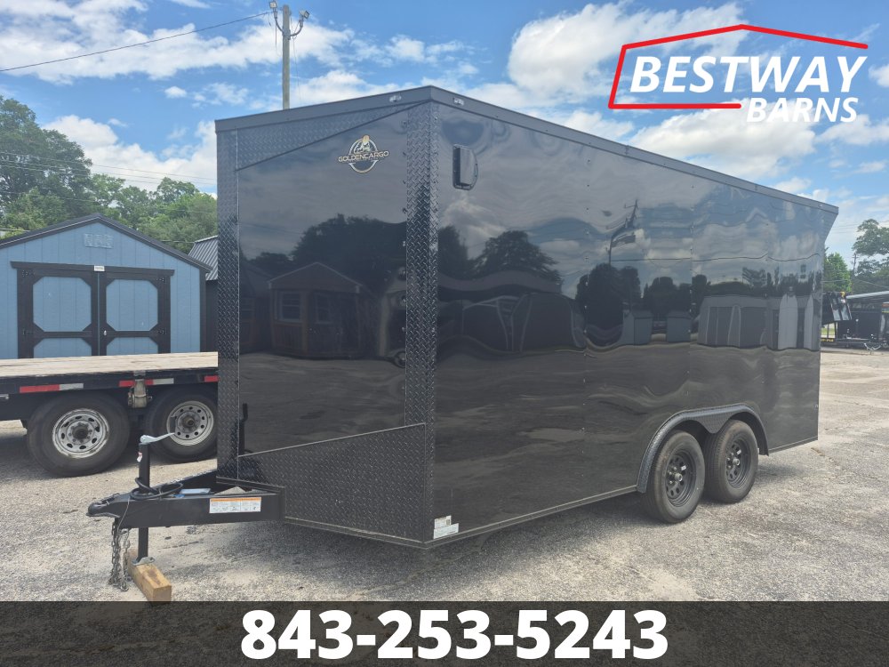 REPO 2026 GOLDEN CARGO 7 X 16 Enclosed Cargo