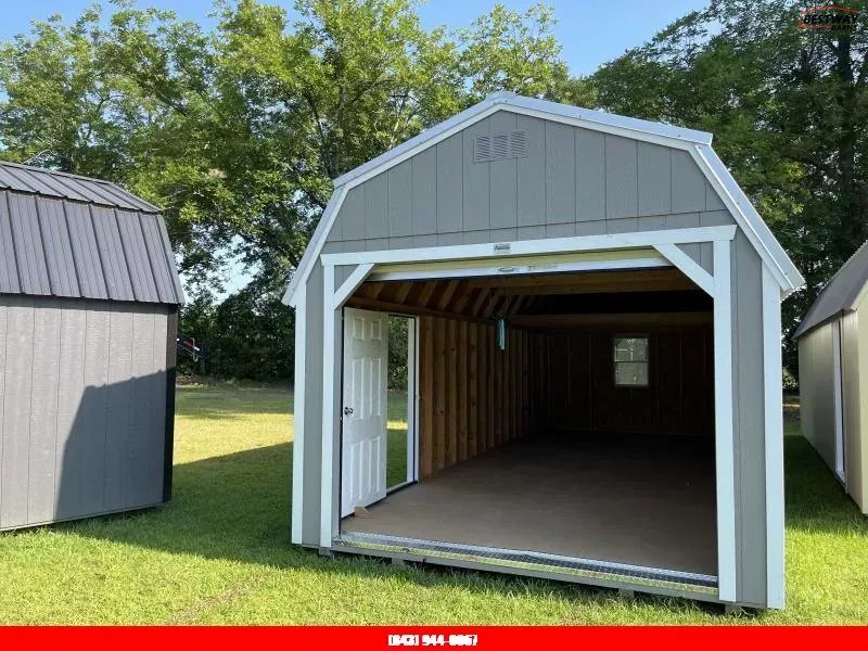 New 2025 Old Hickory 12X28 GARAGE Barn