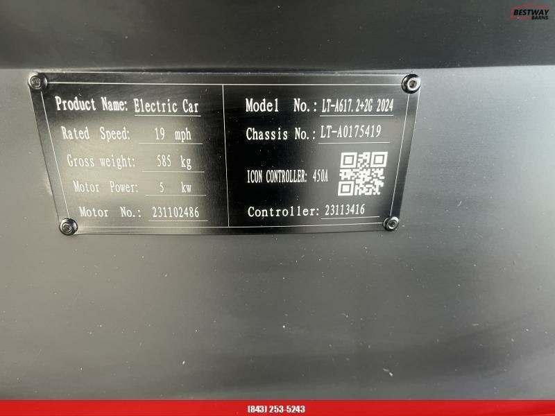 New 2025 ICON I40L LITHIUM Golf Cart