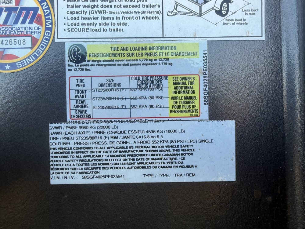 REPO 2023 East Texas Trailers 102 X 40 DECKOVER GOOSENECK Equipment