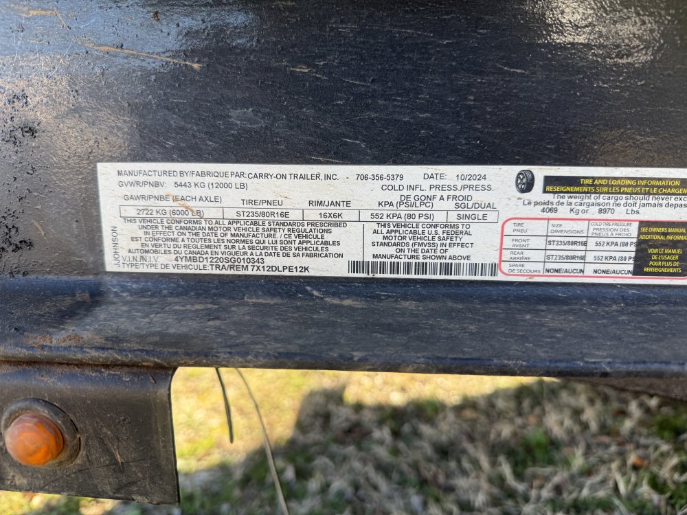 REPO 2025 Carry-On 7 X 12 12K Dump