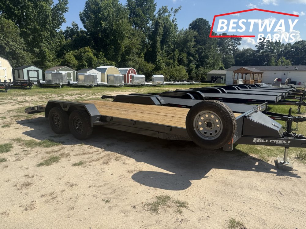 REPO 2024 HILLCREST TRAILERS 7 X 20 Car Hauler