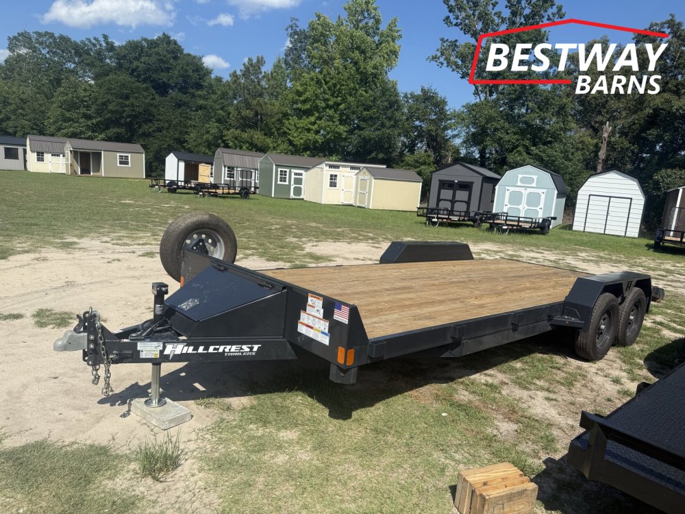 REPO 2024 HILLCREST TRAILERS 7 X 20 Car Hauler