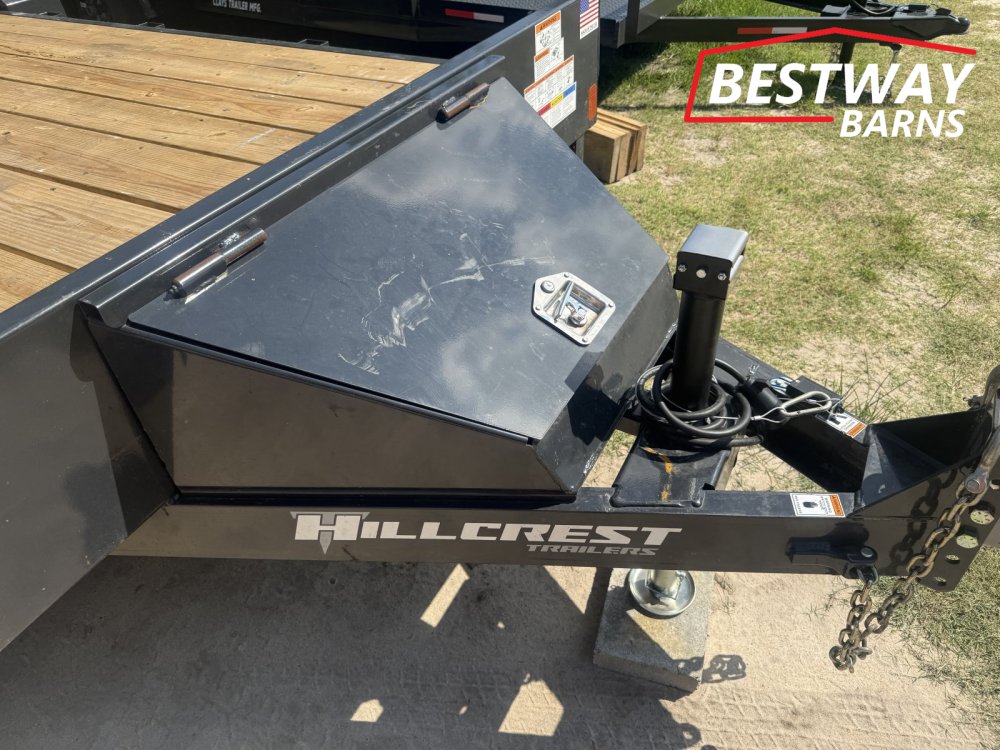 REPO 2024 HILLCREST TRAILERS 7 X 20 Car Hauler