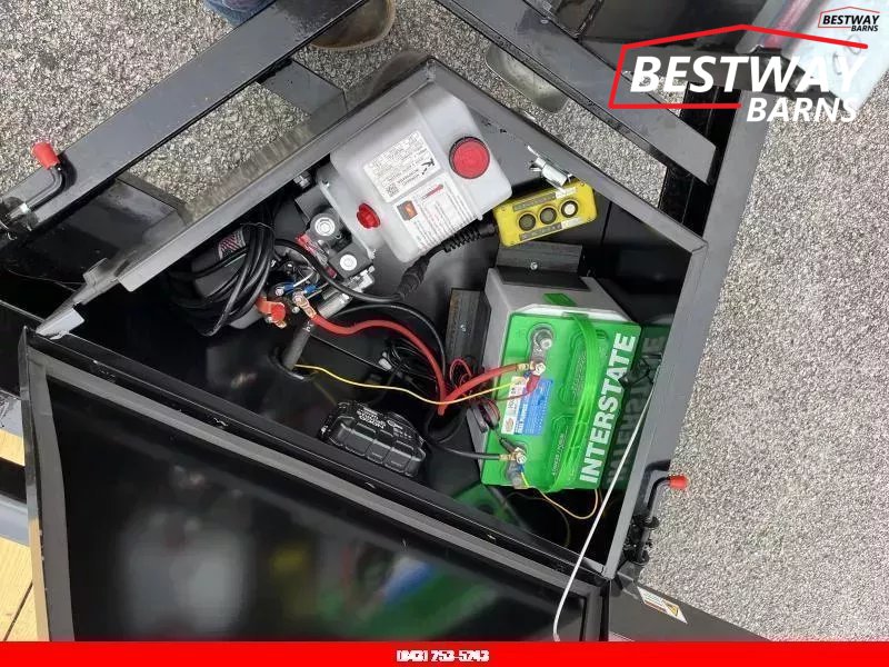 New 2026 Down 2 Earth 82X20 POWER TILT WOOD Deck Car Hauler