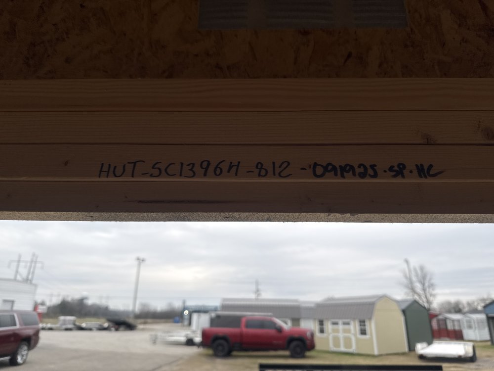 New 2025 Old Hickory 8X12 UTILITY SHED Utility Shed