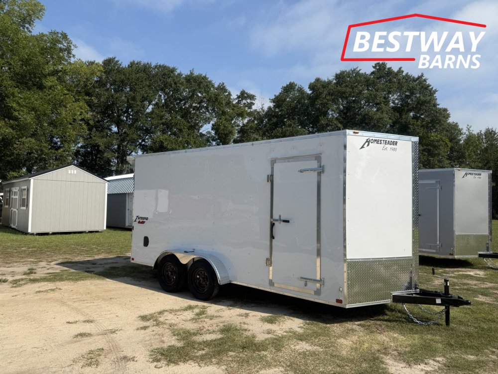 New 2027 HOMESTEADER 7x16 Enclosed Cargo