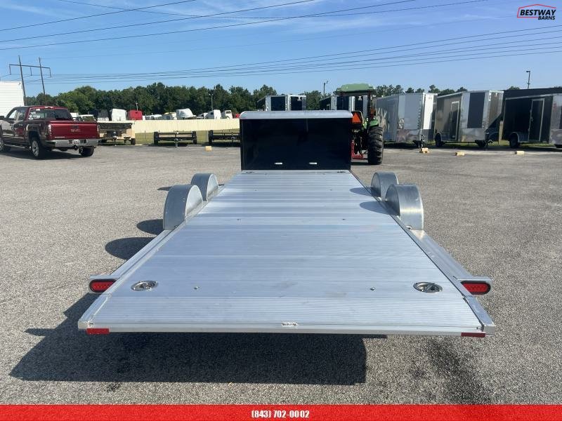 New 2025 Aluma 8218 EXECUTIVE TILT W/ CARGO BOX Car Hauler