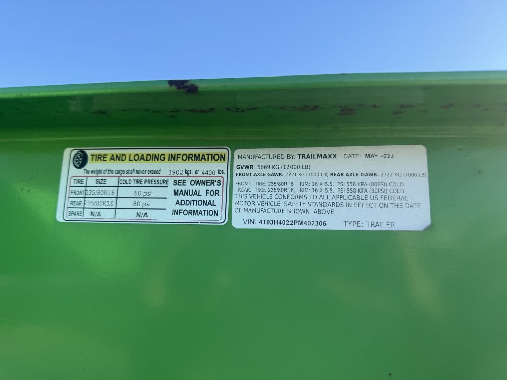 REPO 2023 Trail Maxx GOOSENECK Equipment