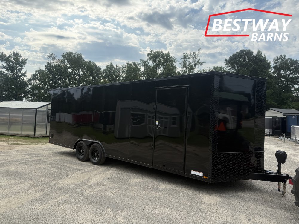 New 2027 Anvil 8.5 X 24' BLACKOUT Enclosed Cargo