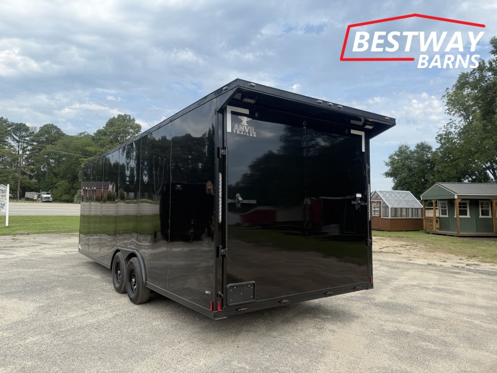 New 2027 Anvil 8.5 X 24' BLACKOUT Enclosed Cargo