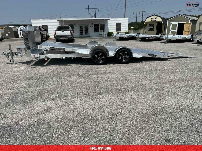 New 2025 Aluma 8218LP Low Profile Car Hauler