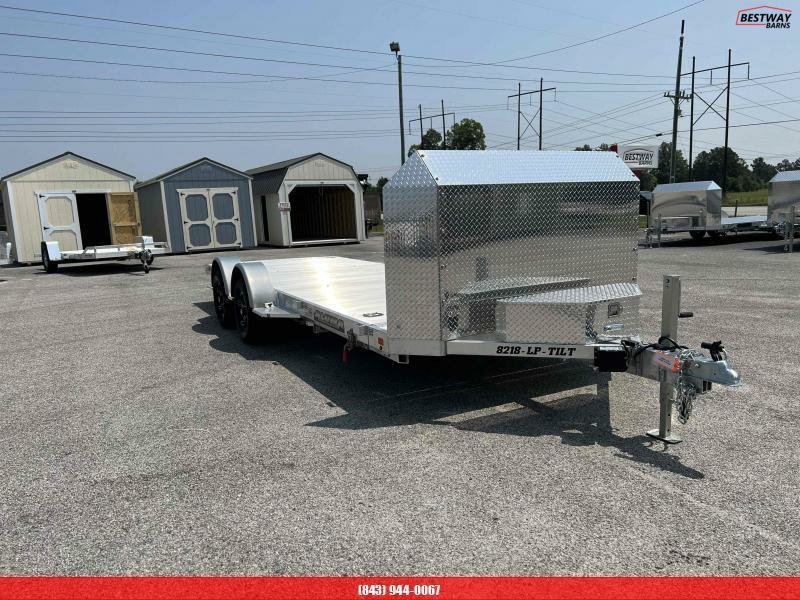 New 2025 Aluma 8218LP Low Profile Car Hauler